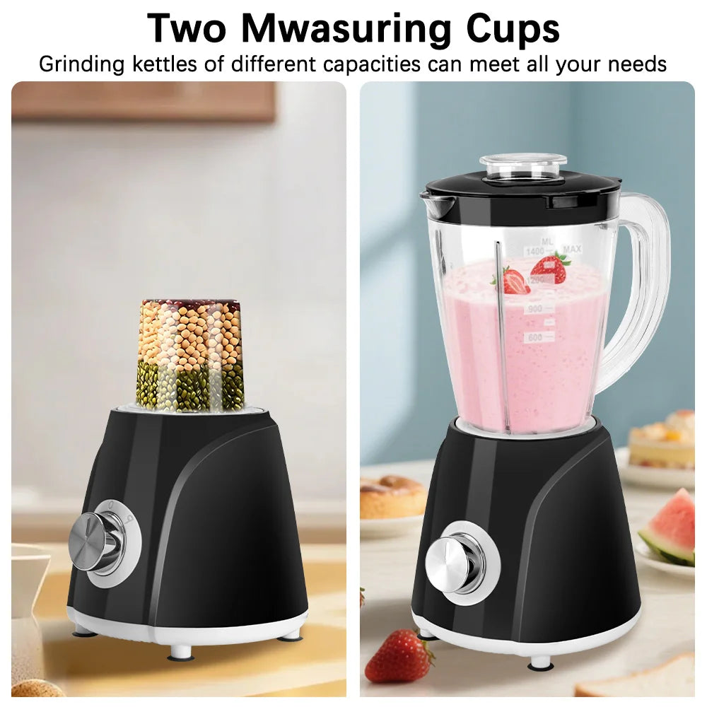 Professional Blender - 2-in-1 Multifunction Blender. 1.6L Smoothie Blender with 300ml Travel Cup,Smoothie Maker & Food Processor