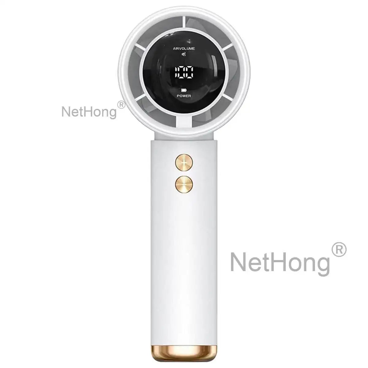 3000Amh Portable 3 Speeds USB Rechargeable Mini Folding Handheld Fan Cooling UK~