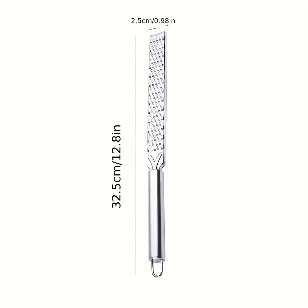 Handheld Cheese Grinder Stainless Steel Garlic Grater Vegetable Fruit Grinder Lemon Zester Citrus Ginger Cheese Grinding Tools