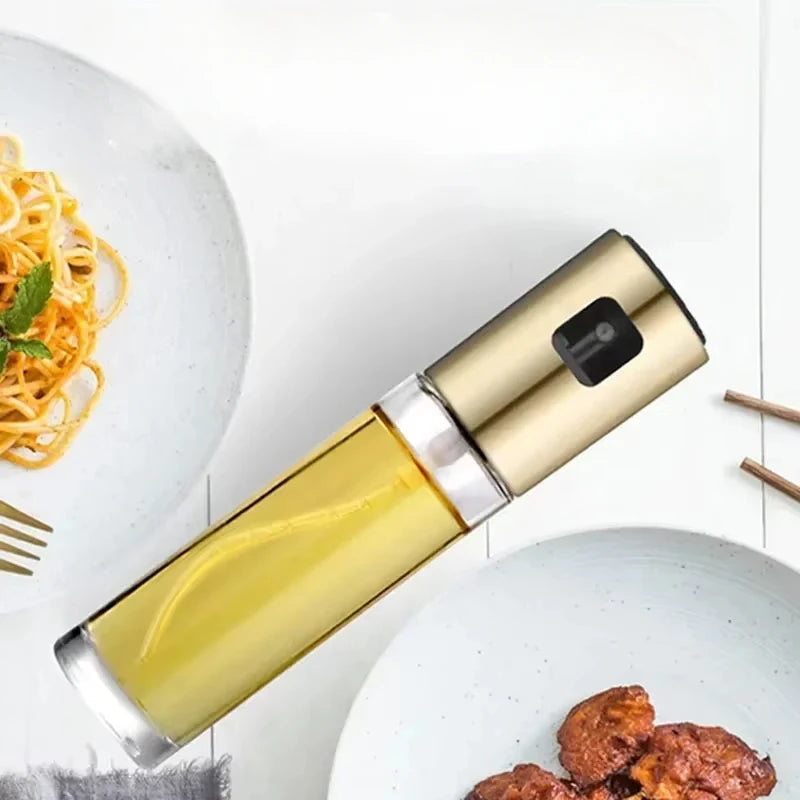 Kitchen Portable Cooking Tools Spray Bottle Oil Sprayer Oiler Pot BBQ Barbecue Can Pot Cookware Household Storage Tool PP