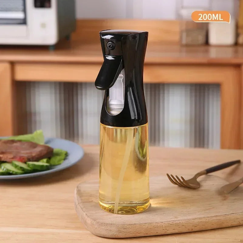 200/300/500ml Oil Sprayer Dispenser Versatile Kitchen Cooking Tool Portable Seasoning Bottle Ideal for Home Camping Dining Bar