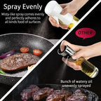 200/300/500ml Oil Sprayer Dispenser Versatile Kitchen Cooking Tool Portable Seasoning Bottle Ideal for Home Camping Dining Bar