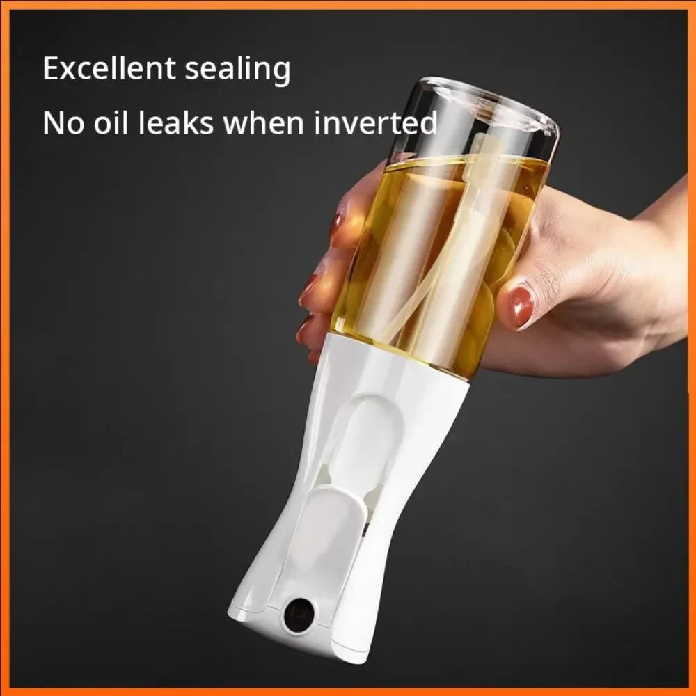 200/300/500ml Oil Sprayer Dispenser Versatile Kitchen Cooking Tool Portable Seasoning Bottle Ideal for Home Camping Dining Bar