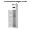 Bathroom Storage Cabinet Toilet Paper Narrow Holder Stand Save Space Multi Layered Bathroom Cabinet Large Capacity Storage Shelf
