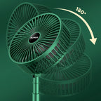 Retractable Fan USB Charging Folding Portable Mini Desktop Electric Fan Dormitory Outdoor Cooling Appliances Adjustable Home Fan