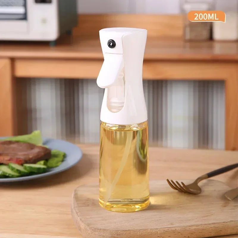 200/300/500ml Oil Sprayer Dispenser Versatile Kitchen Cooking Tool Portable Seasoning Bottle Ideal for Home Camping Dining Bar