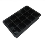 Kitchen Ice Cube Mold Making Tools 15 Grid Silicone Big Tray Mold Non-toxic Durable Bar Pub Wine Ice Blocks Accessories Supplies