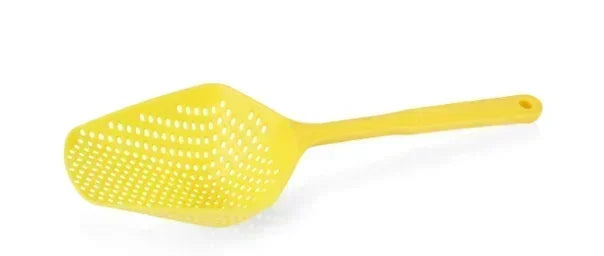 2026 Plastic Kitchen Cooking Shovel Soup Spoon Large Colander Food Strainer Scoop Drain Filter Household Tools