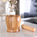 Nature Bamboo Mashed Garlic Garlic Herb Spice Mixing Grinding Crusher  Kitchen Gadgets Accessories