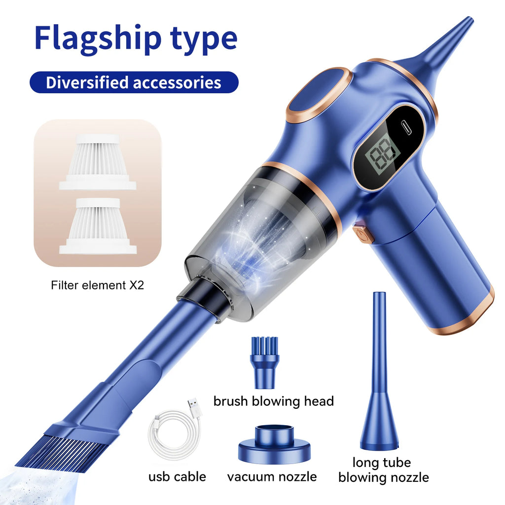 NEW ABS Wireless Car Vacuum Cleaner Home Appliance Sofa Office High-Power Household Cleaning Machine Mini Vacuum Carpet Cleaner