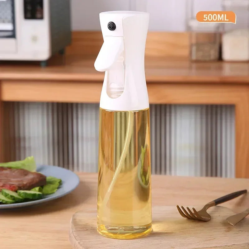 200/300/500ml Oil Sprayer Dispenser Versatile Kitchen Cooking Tool Portable Seasoning Bottle Ideal for Home Camping Dining Bar