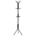 Clothes and Hats Rack Metal Multi Hooks Mobile and Convenient Coat Rack for Home Living Room Hangers Clothes Rack Stand
