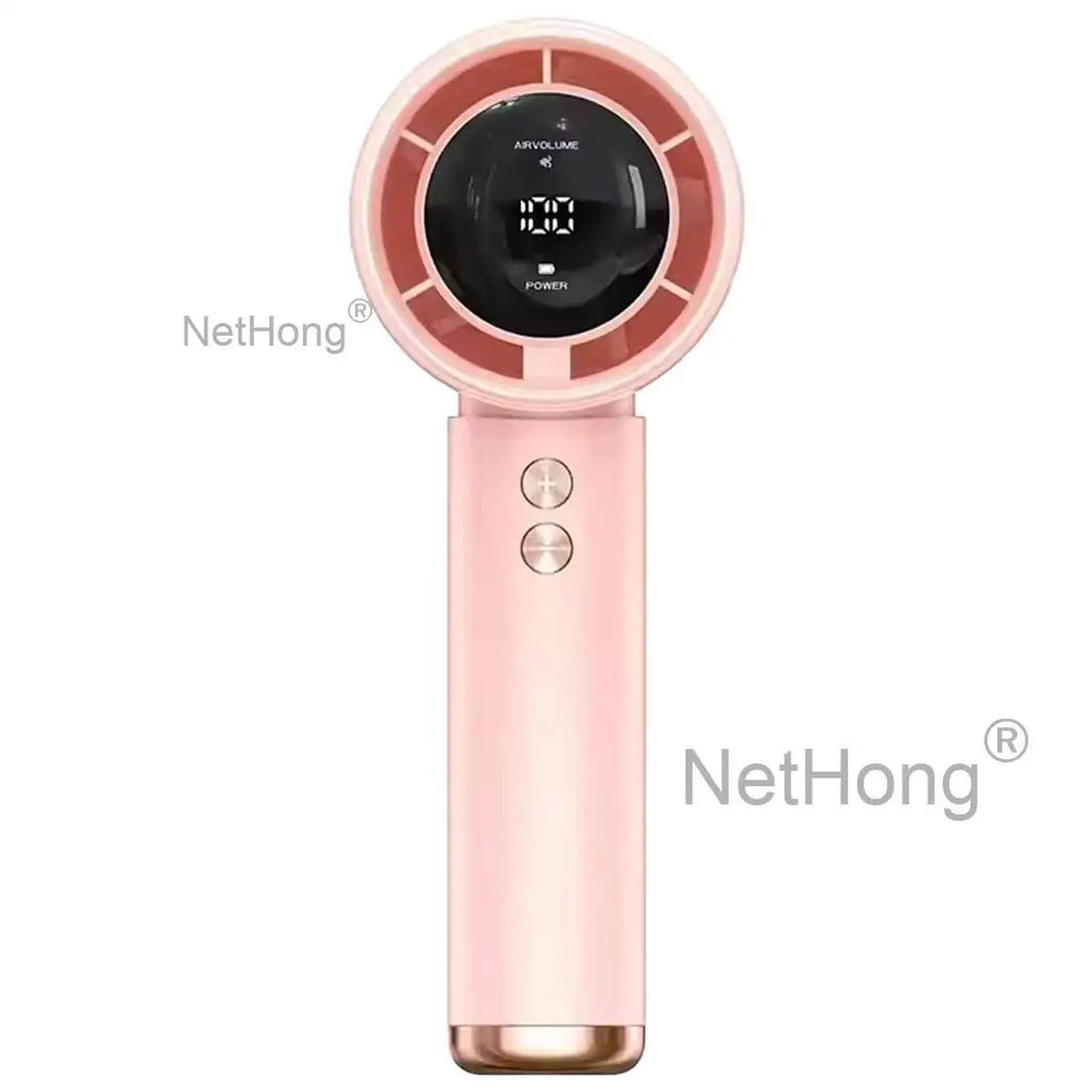 3000Amh Portable 3 Speeds USB Rechargeable Mini Folding Handheld Fan Cooling UK~