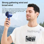 3000Amh Portable 3 Speeds USB Rechargeable Mini Folding Handheld Fan Cooling UK~