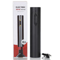Electric Wine Bottle Opener USB Rechargable Automatic Red Wine Corkscrew Foil Cutter Vacuum Stopper Aerator Pourer Set