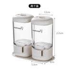 Kitchen Tools Measurable Salt Control Bottle Seasoning Bottle Combination Suit Seasoning Jar Bottle Press Type Salt Sprink