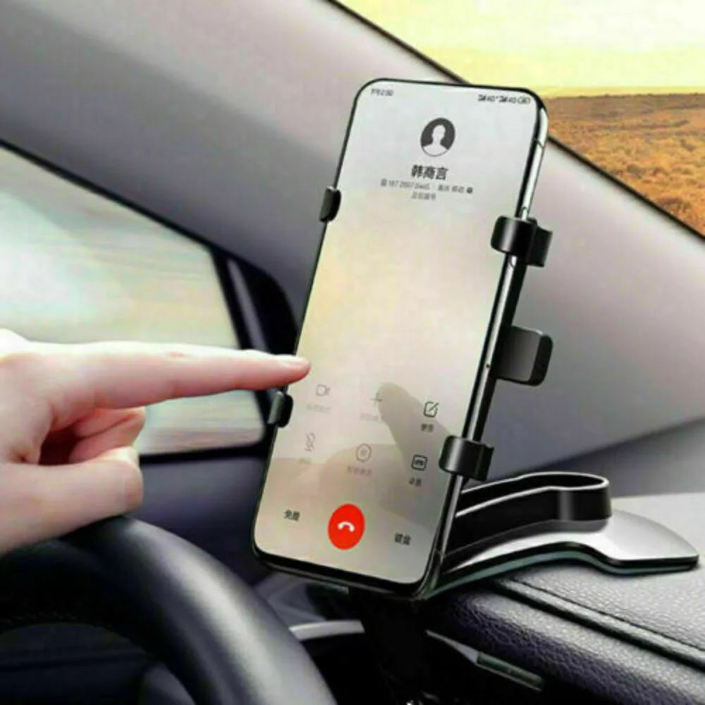 360 Clip Stand Cradle Windscreen Car Mobile Phone Holder Dashboard Mount GPS