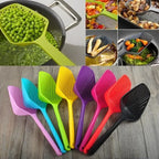 2026 Plastic Kitchen Cooking Shovel Soup Spoon Large Colander Food Strainer Scoop Drain Filter Household Tools