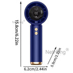 3000Amh Portable 3 Speeds USB Rechargeable Mini Folding Handheld Fan Cooling UK~